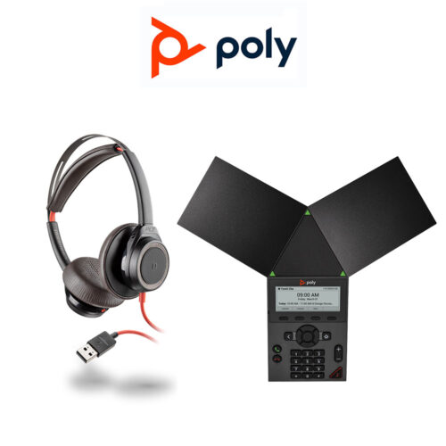 Poly Headsets, Conference Phones and Video Conferencing