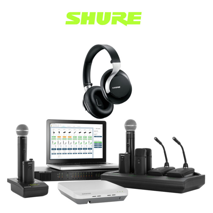 01 Computer system offers headphones, microphones with the highest-quality sound and professional audio solutions by Shure.