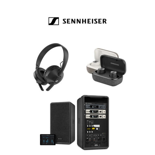 01 Computer system offers headphones with the highest-quality sound and professional audio solutions by Sennheiser 