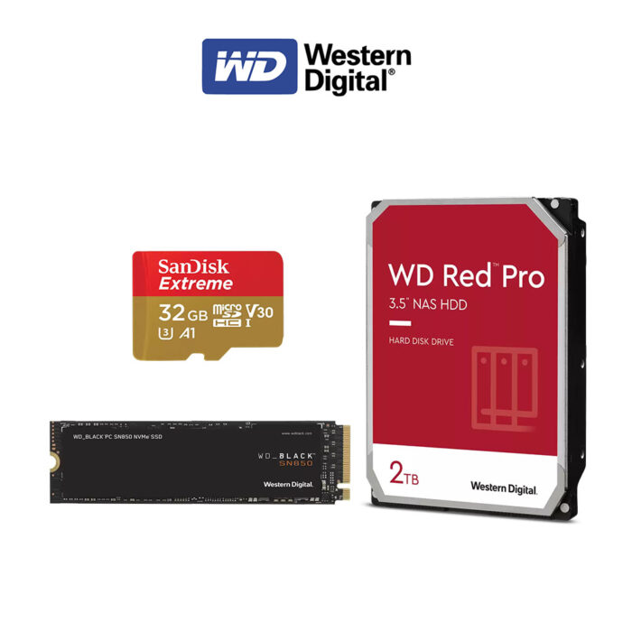 01 Computer System offers Western Digital's wide range of consumer and business solutions such as Hard Drives, Solid State Drives, USB Drives and Memory Cards.